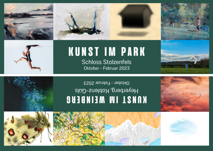 Einladungskarte zu Kunst im Park
