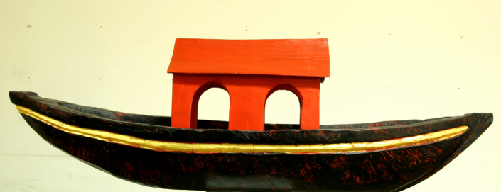 Skulptur zum Thema Boote und Meer des Künstlers Jan Schröder